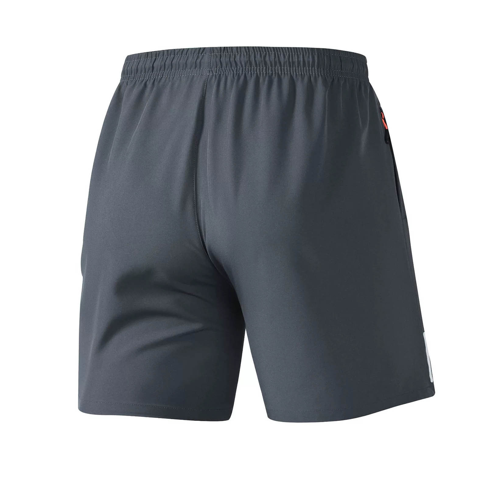 thumbnail image 4 of Pantalones cortos deportivos holgados para hombre: talla grande, seda helada de secado rápido, cintura elástica, poliéster, playa/aire libre, XS-XXL, 46-51 cm de largo, 4 of 7